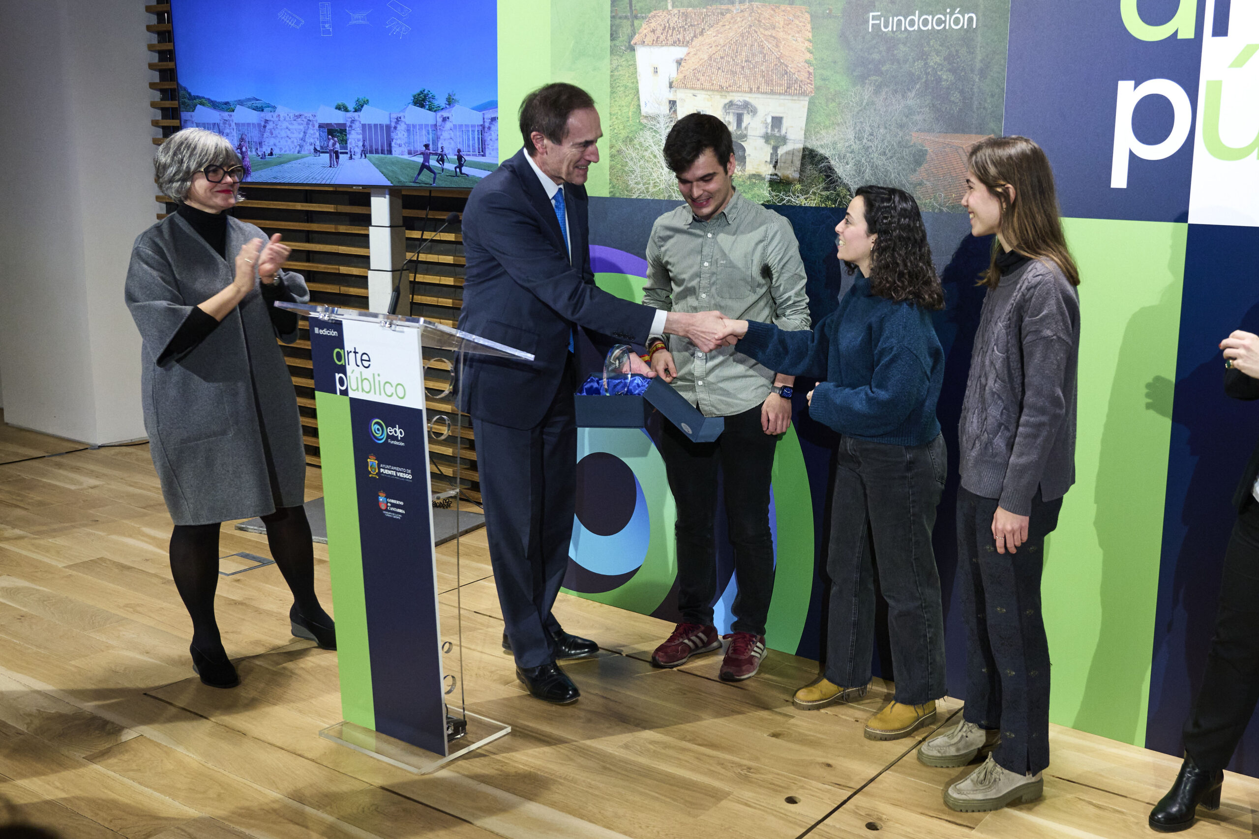 Fundación EDP – Tres graduados ganan el concurso ‘Arte Público’ para transformar una casona de Cantabria en centro sociocultural